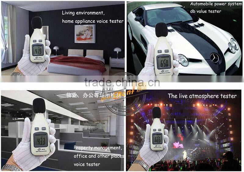 Newest digital decibel meter sound level meter with LCD Display Backlight