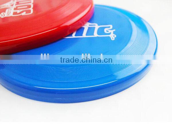 2015 hot sale high quality customized plastic frisbee
