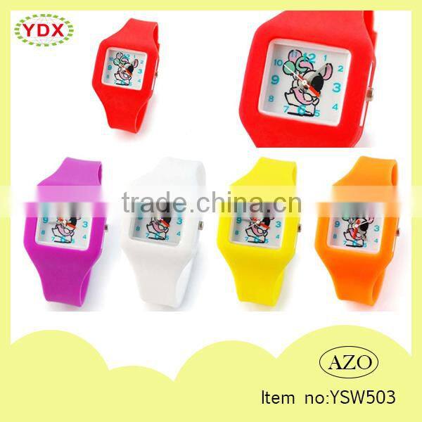 New Kids Silicone Flash Watch Rainbow Watch