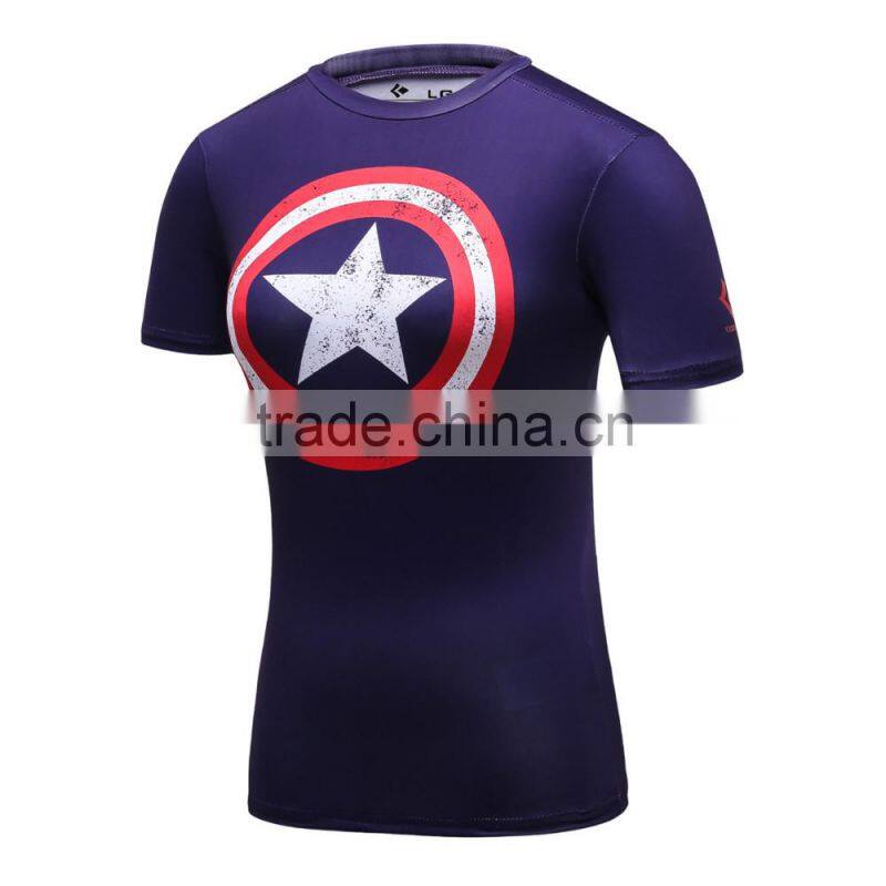 Women Avengers Dawn Of Justice Bat-man Vs Superman/Captain America/Wonder Women T Shirt Fitness Tee Tops