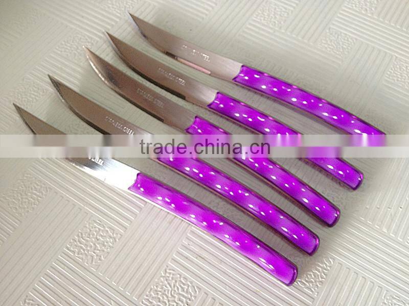 Diamond Pattern fruit knife