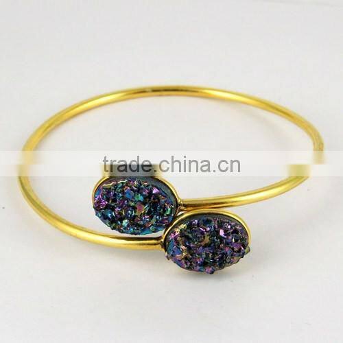 Lavender Secret !! Druzy 925 Sterling Silver Bracelet, Beautiful Silver Jewellery, Fresh Silver Jewellery