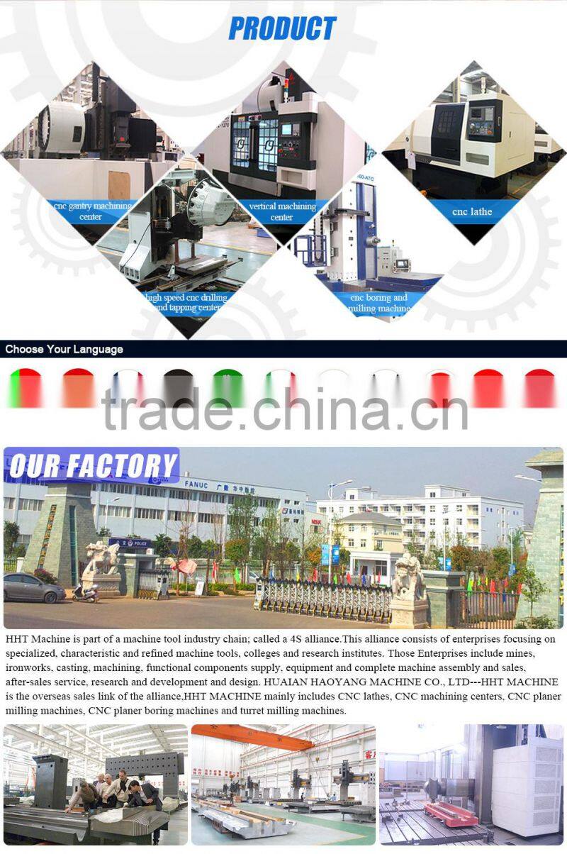 economic CNC gantry type metal milling machine TOM-SP2503