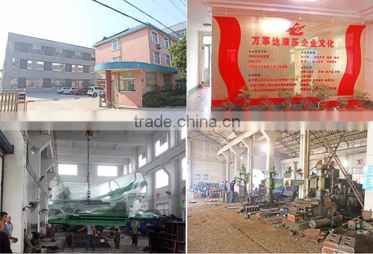 Industral hand drive non-ferrous material hydraulic chipper shredder