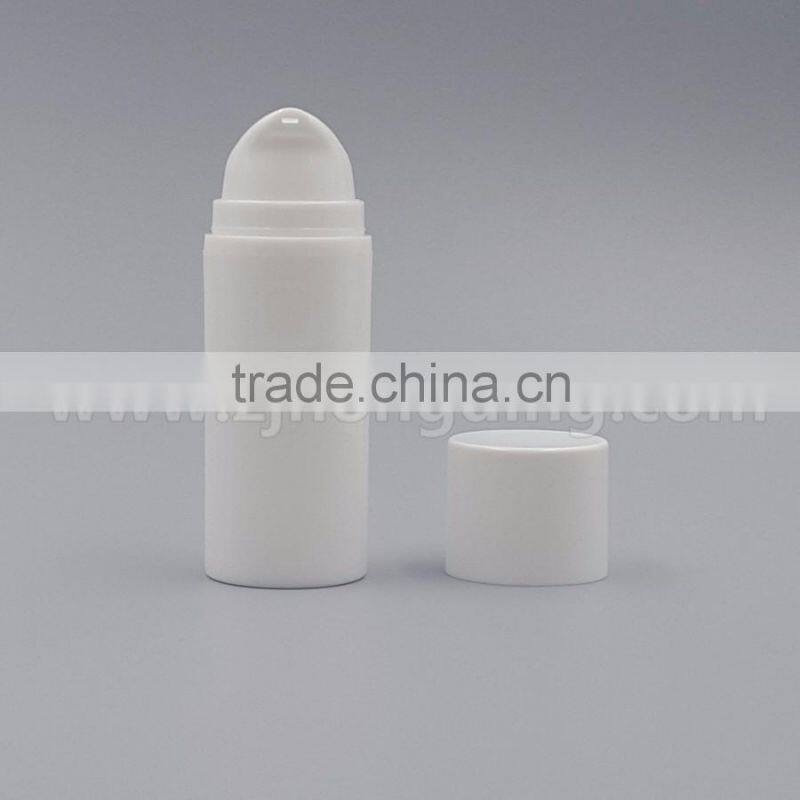 best quality high-end luxury men face cream white pp airless bottle/airless spray bottle