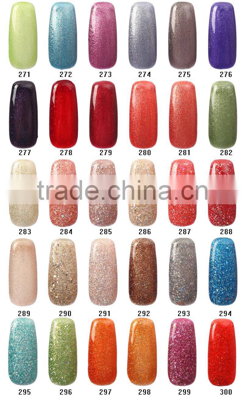 300 Fashion Colors Salon Nail Gel Polish