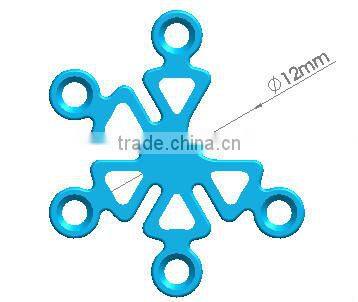 CE Marked 1.5mm orthopedic skull plate