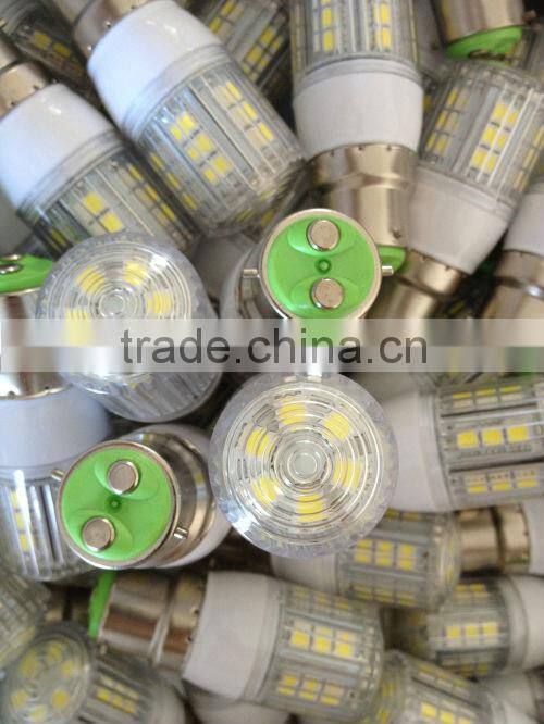 Led Corn Light 5050smd G9 230V AC plastic cover safty