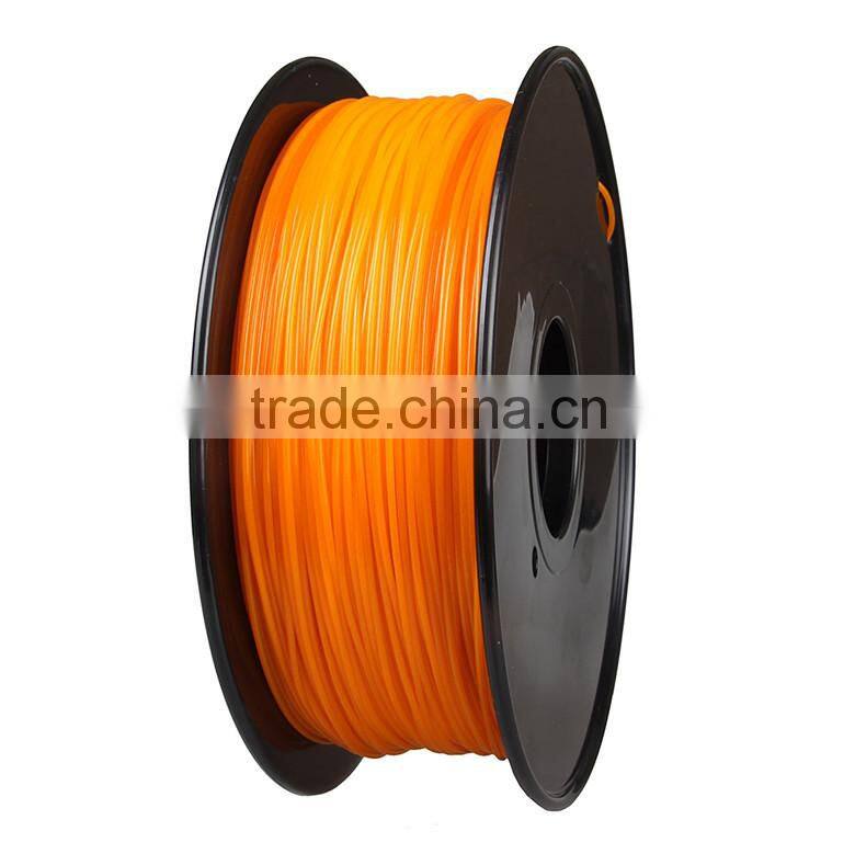 3D printer diy Material Filament ABS Luminous Color 1.75mm/3.0mm 1kg for 3D printer Glow-Orange