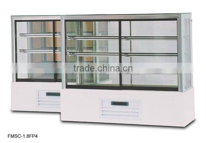 clear and bright Front opening Marble showcase