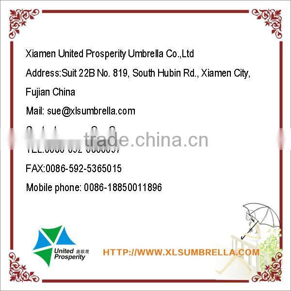 18" popular leopard print fabric 5 fold umbrella