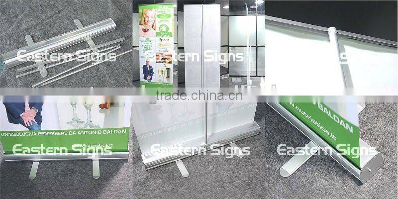 Portable Black Roll Up Banner