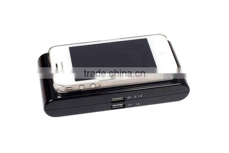 Portable mobile power bank 20000mAh Supply power for iPod,for iPhone,for iPad/ Samung