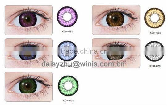 GEO super nudy violet popular wholesale eye cosmetic cheap colored contact lenses