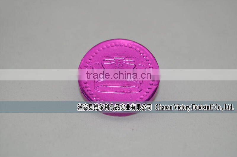 Colorful Coin Chewing Gum