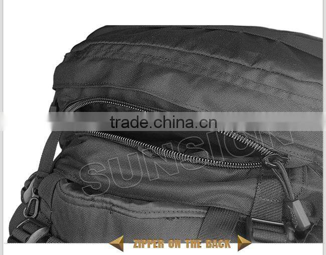 1000D waterproof nylon Large Capacity Load Bearing Backpack with ISO SGS