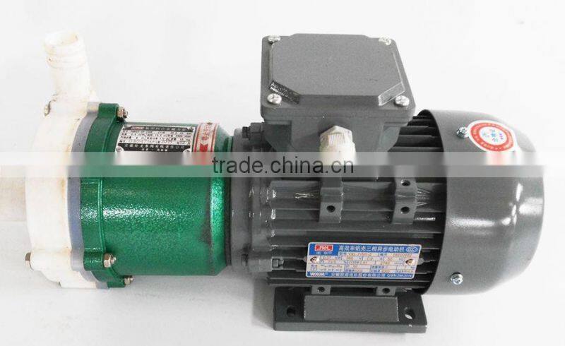 Fluorine plastic automatic magnetic pump,cuastic soda pump
