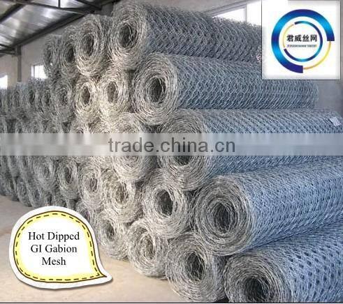 Galvanized &PVC Coated Anping Factory Gabion Box Basket/Gabion Wire Mesh Netting