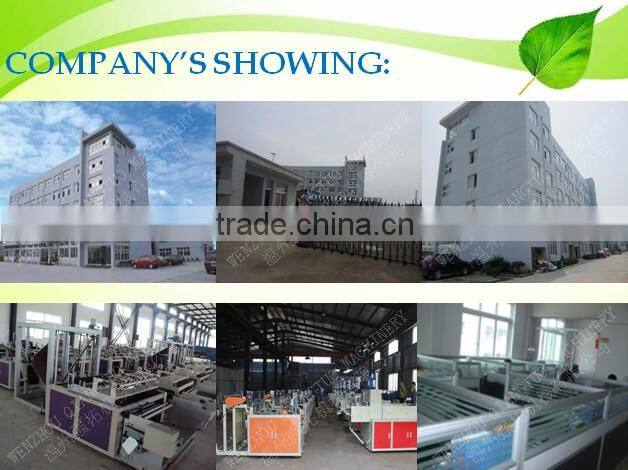 300-400 pcs/min plastic bag heat sealing machine