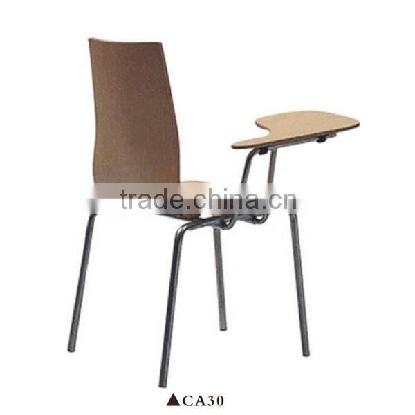 Modern furniture Student chair with writing pad Superior training chair for sale CA30