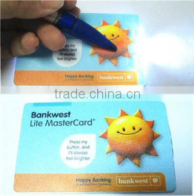 Flash light keychain