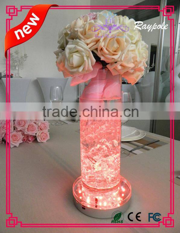 China wholesale RGB LED centerpiece light base/illuminator light base for event decoration
