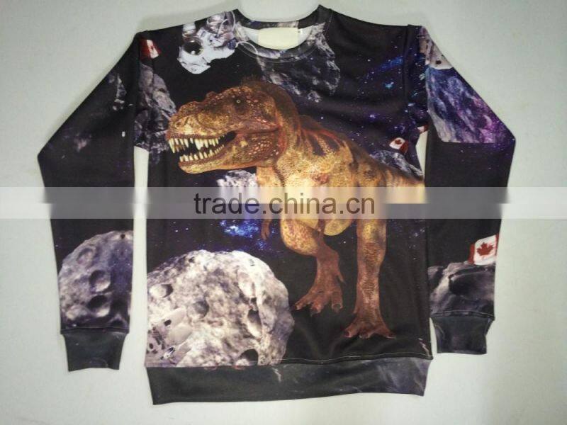 wholesale sublimation printed custom mens Hooded sweatshirt