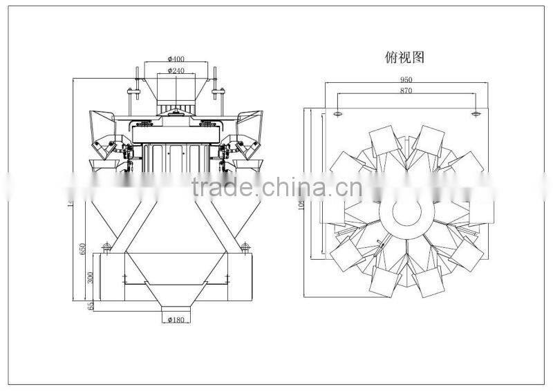 10 head multihead weigher