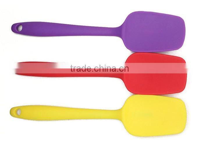 SGS Approved Silicone Cooking Scoop, Kitchen frying Scoop spoon