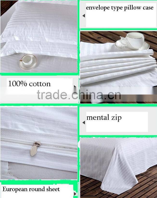 Hot sale Solid color used hotel bed sheets ,Bedding Sheet set/ Bed Cover / Pillow/pillow case