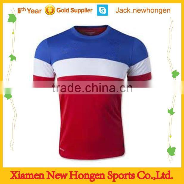 Making top thai quality football shirts/soccer jersey