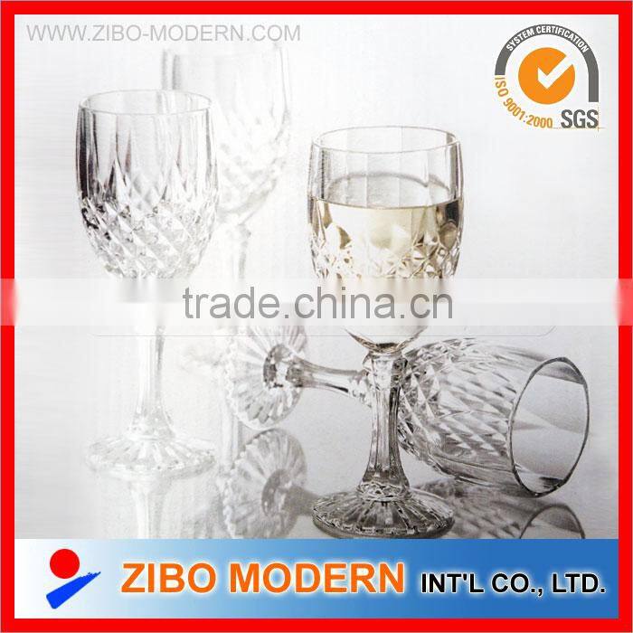8oz high quality wine glass