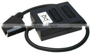 2 Way Scart Splitter