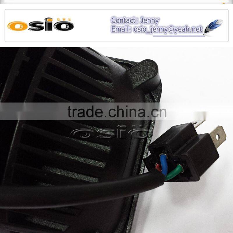 5' Square Headlight with big lens 8V-36V 45W(15 LEDs ) High Powe LED LIGHT LED BEAM