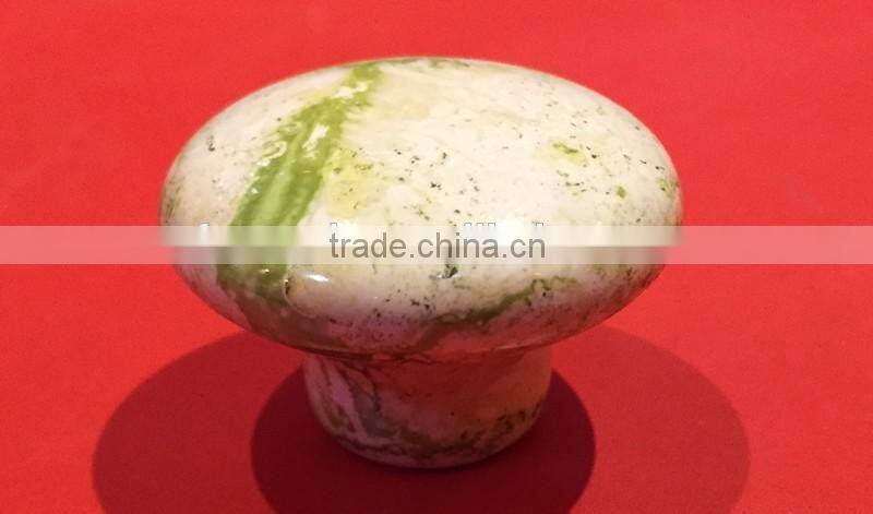 Rural Style Round Ceramic Furniture Knob for Cabinet and drawer