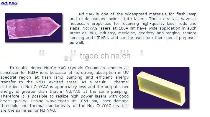 YAG Crystal ,Laser Crystals: YAG