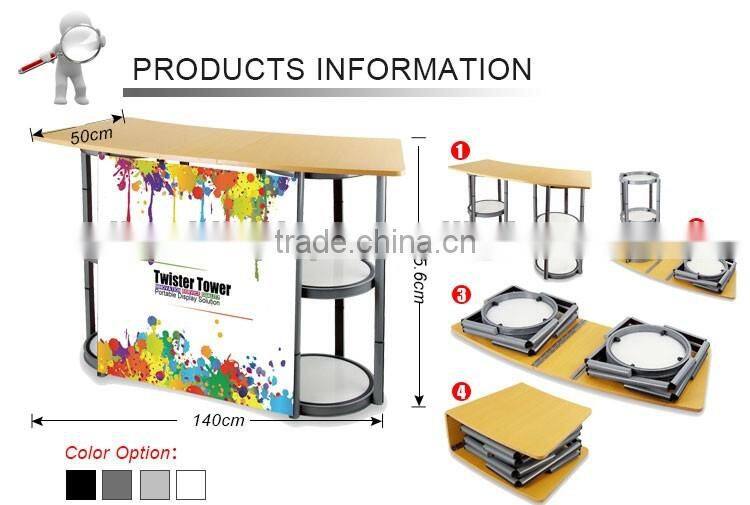 portable folding display twister tower
