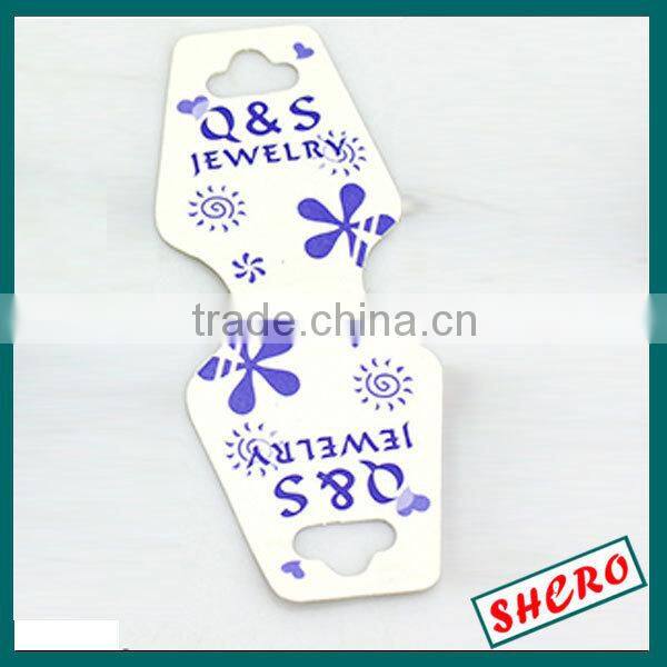 High quality inexpensive White Paper Necklace Card