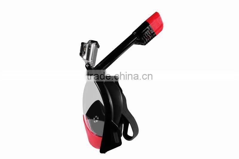 2016 hot sell full face snorkel Diving Mask for Gopro SJCAM
