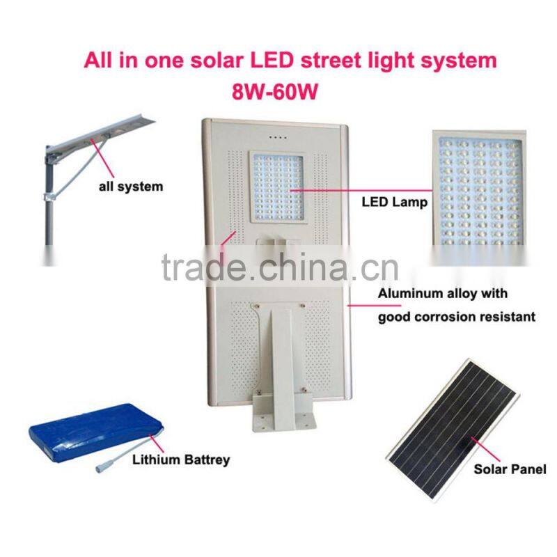 Good Quality 5 Years Warranty IP65 All in One Led Solar Street Light