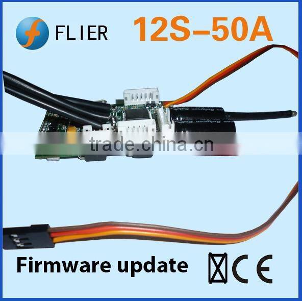 New type12s 50A VESC with heat sink for rc skateboard