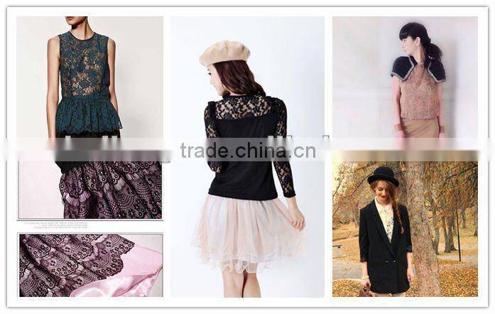 fancy bridal chemical African nylon stretch lace fabric for garment