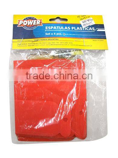 Assorted Size Plastic Scrapers, Clean Scrapers For One Dollar Item