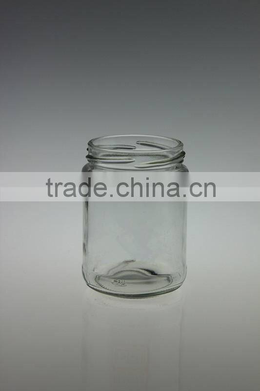 FOOD GRADE RECYCLED EMPTY HONEY GLASS JAR 8OZ