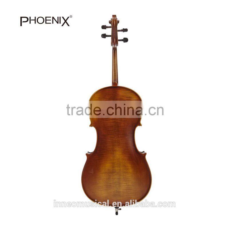 Perfect Painting Solid Wood Cello With Bag