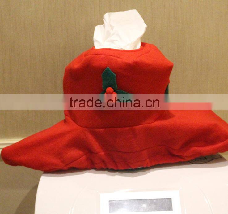 2015 Hot sell Christmas grandfather three-piece toilet set