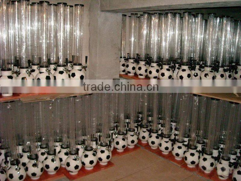 3L cold ice tube beer tower/beer drink dispenser