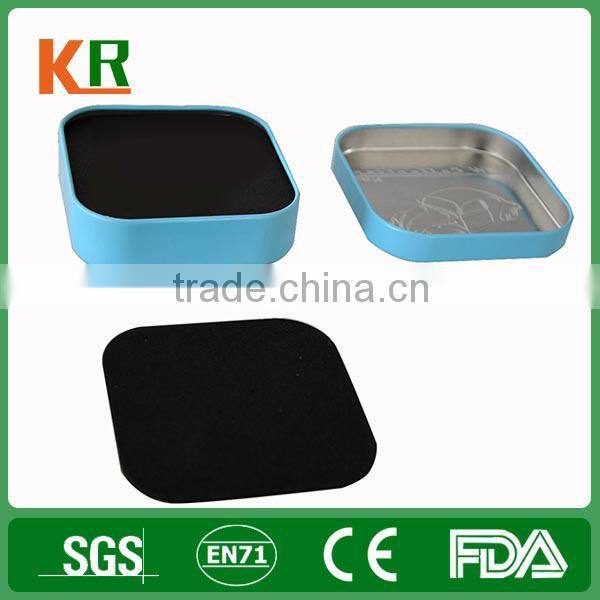 Simple Empty CD case, tin box,metal box without printing