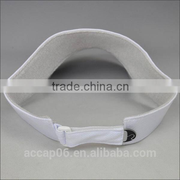 embroidery design sunvisor cap hat/funny visor hats