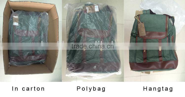 2015 Hot Style Bag Excellent Quality Canvas Vintage Branded Handbag and MK Handbag for Man Bag Design